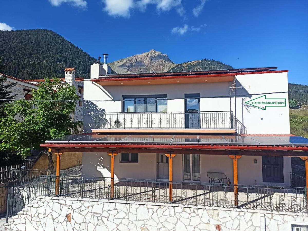 Elatos Boutique Mountainhouse Vila Karpenísion Exterior foto